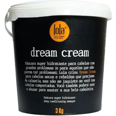 Lola Cosmetics Dream Cream Masque - Cheveux Endommagés - Publicité Lola Cosmetics Dream Cream Masque - Cheveux Endommagés - Publicité