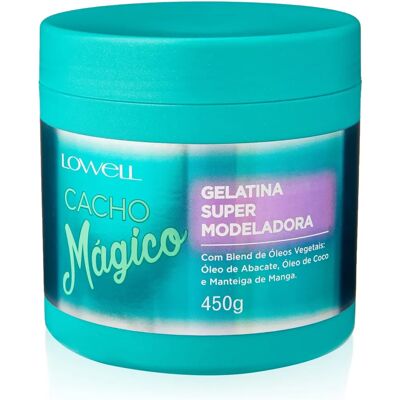 Gelatinée Modelante Lowell Cacho Mágico - Pour boucles - Publicité Gelatinée Modelante Lowell Cacho Mágico - Pour boucles - Publicité