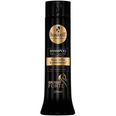 Shampoo HASKELL Cavalo Forte - Reparação Profunda & Brilho Shampoo HASKELL Cavalo Forte - Reparação Profunda & Brilho