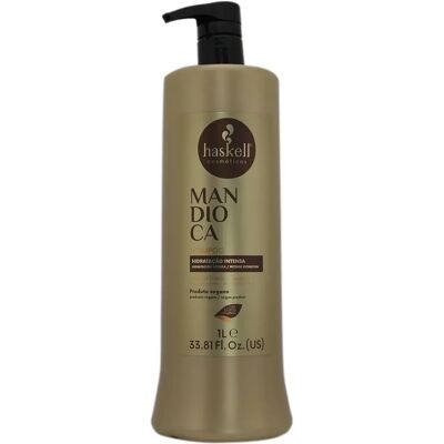 Shampoo Haskell Mandioca - Hidratante, Fortalecedor, Rico em vitaminas Shampoo Haskell Mandioca - Hidratante, Fortalecedor, Rico em vitaminas