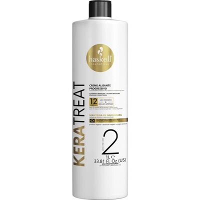 Haskell Creme de alisamento com queratina - 1L Haskell Creme de alisamento com queratina - 1L