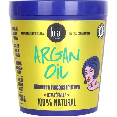 Lola Cosmetics Lola Óleo de Argan Máscara Reconstrutora - Máscara capilar - 230 g Lola Cosmetics Lola Óleo de Argan Máscara Reconstrutora - Máscara capilar - 230 g