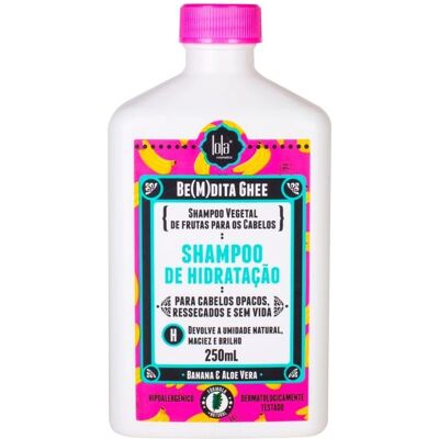 Lola Cosmetics Ghee Banane Aloe Vera 250ml - Feuchtigkeitsshampoo Lola Cosmetics Ghee Banane Aloe Vera 250ml - Feuchtigkeitsshampoo