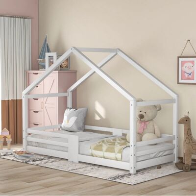 OKWISH - KidsBed Pine - Weiss - 90x200 - Bett OKWISH - KidsBed Pine - Weiss - 90x200 - Bett