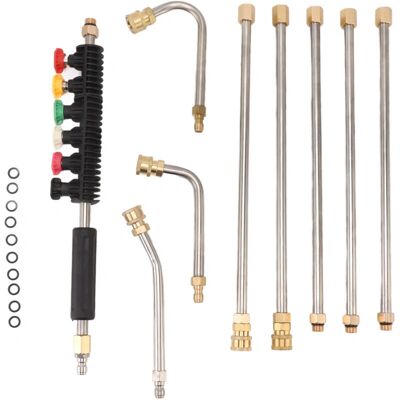 Eosnow - EOSNOW Estensione per lavatrice ad alta pressione - 6 ugelli - Acciaio inox - Estensione Eosnow - EOSNOW Estensione per lavatrice ad alta pressione - 6 ugelli - Acciaio inox - Estensione