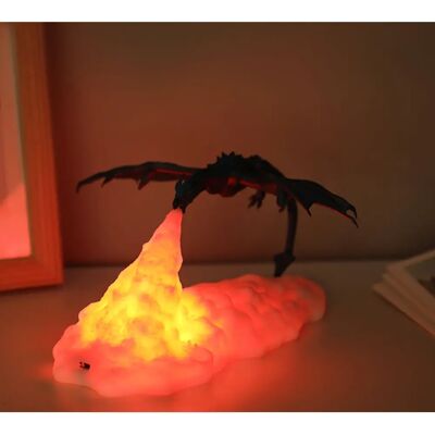EOSNOW - Drachen Nachtlicht - LED Wiederaufladbar - 3D-Effekt - Nachtlicht EOSNOW - Drachen Nachtlicht - LED Wiederaufladbar - 3D-Effekt - Nachtlicht