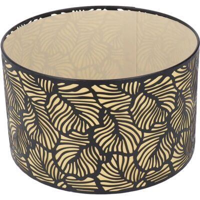 Eosnow - Pantalla de metal hueca negra - Lampshade Eosnow - Pantalla de metal hueca negra - Lampshade