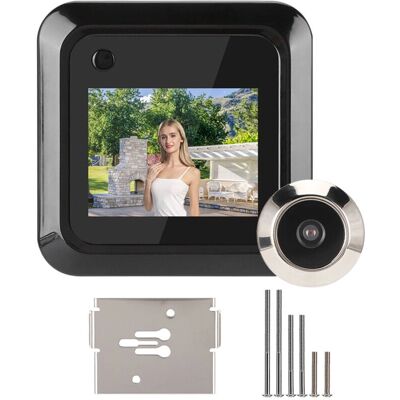 Eosnow - Visor de puerta 2.4 - 95° Gran angular - 0.3MP Cámara - Visor de puerta Eosnow - Visor de puerta 2.4 - 95° Gran angular - 0.3MP Cámara - Visor de puerta