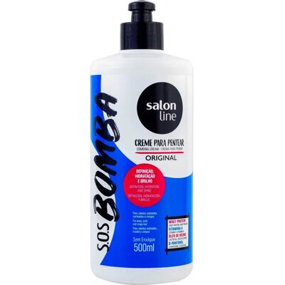 Crème Réparatrice Capillaire Salon Line SOS - 300ml - Publicité Crème Réparatrice Capillaire Salon Line SOS - 300ml - Publicité