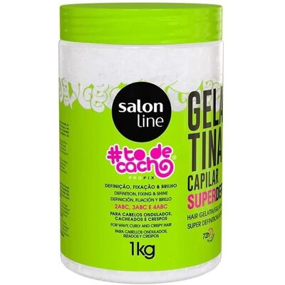 Salon Line Salon Line Gel de Cabelo Súper Definição - 1kg Salon Line Salon Line Gel de Cabelo Súper Definição - 1kg