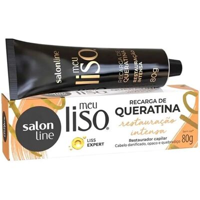 Salon Line Meu Liso Recarga de Queratina Vegetal - Soins capillaires - Publicité Salon Line Meu Liso Recarga de Queratina Vegetal - Soins capillaires - Publicité