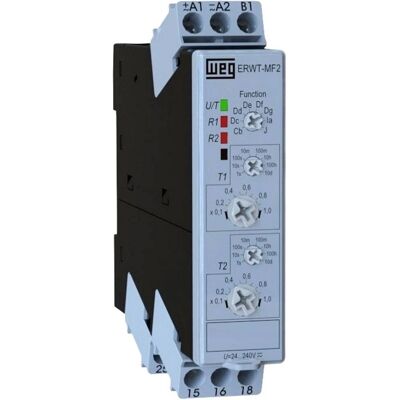WEG Relè temporizzatore multifunzione ERWT-MF2-02MT1E05 - Relè WEG Relè temporizzatore multifunzione ERWT-MF2-02MT1E05 - Relè