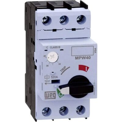 WEG 12428117 MPW40-3-U010 Motorbeveiligingsschakelaar instelbaar 10A WEG 12428117 MPW40-3-U010 Motorbeveiligingsschakelaar instelbaar 10A
