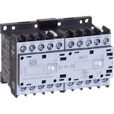 WEG CWCI07-10-30C03 Mechanisch Verriegelter Wendeschütz - 3 kW 24V/DC 7A WEG CWCI07-10-30C03 Mechanisch Verriegelter Wendeschütz - 3 kW 24V/DC 7A
