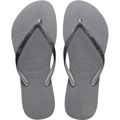 Havaianas Slim Sparkle II - staalgrijs Havaianas Slim Sparkle II - staalgrijs