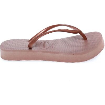 Havaianas Slim Flatform - rosa crocus Havaianas Slim Flatform - rosa crocus