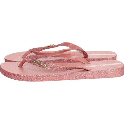 Ipanema Maxi Glow Glitter Deep Pink Vegan Flip Flops - Flip Flops Ipanema Maxi Glow Glitter Deep Pink Vegan Flip Flops - Flip Flops