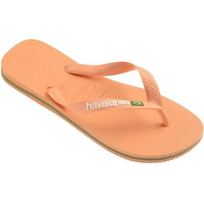 HAVAIANAS Brasil Logo Teenslippers - Teenslippers for kids with Brazilian flag HAVAIANAS Brasil Logo Teenslippers - Teenslippers for kids with Brazilian flag