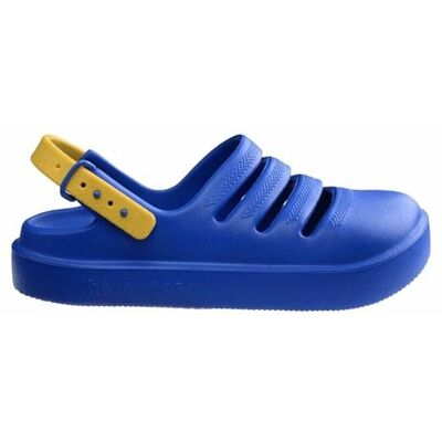 Dziecięce unisexowe klapki z gumy Havaianas - Niebieskie - Rozmiar 34-35 Dziecięce unisexowe klapki z gumy Havaianas - Niebieskie - Rozmiar 34-35