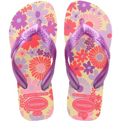 Havaianas Hav Kids Blumen Flip Flops - Creme - 13K - Flip Flops Havaianas Hav Kids Blumen Flip Flops - Creme - 13K - Flip Flops