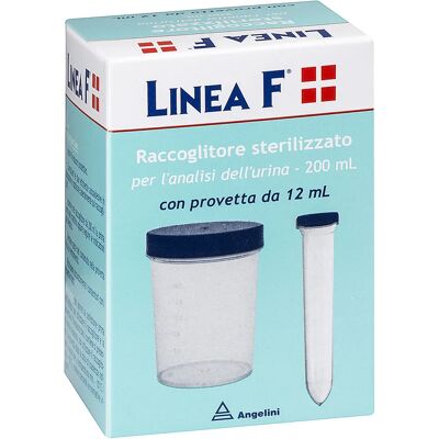 Dispositivo di raccolta feci Line F - Sterile, Infrangibile Dispositivo di raccolta feci Line F - Sterile, Infrangibile