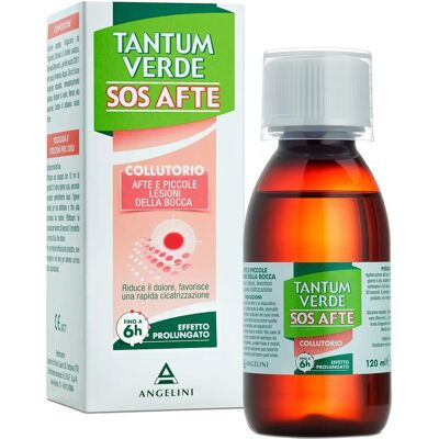 Angelini Tantum Verde SOS Collutorio - Trattamento e Prevenzione Afte Angelini Tantum Verde SOS Collutorio - Trattamento e Prevenzione Afte