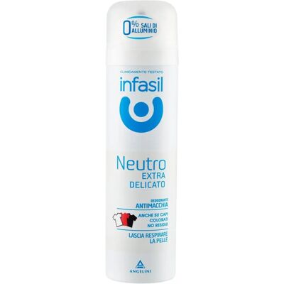 Angelini A.C.R.A.F. Infasil Spray Deodorante 150ml - Neutro Extra Delicato Angelini A.C.R.A.F. Infasil Spray Deodorante 150ml - Neutro Extra Delicato