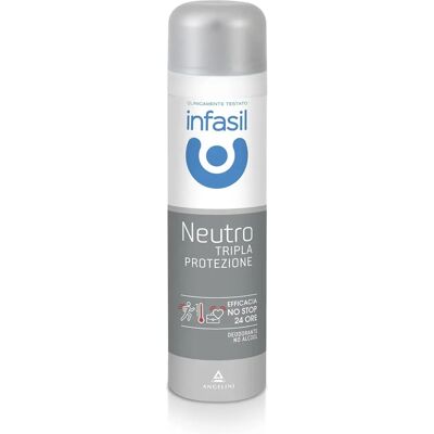 Infasil Neutro Tripla Protezione Deodorante Spray 150ml Infasil Neutro Tripla Protezione Deodorante Spray 150ml