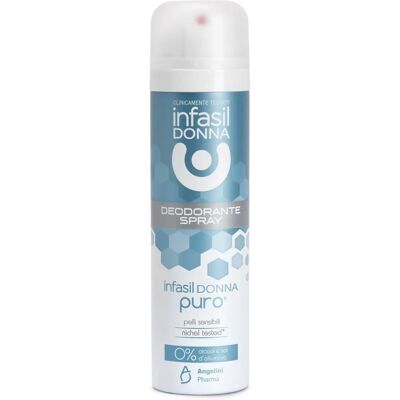 Spray deodorante ipoallergenico per pelle sensibile - Puro D - 150ml Spray deodorante ipoallergenico per pelle sensibile - Puro D - 150ml