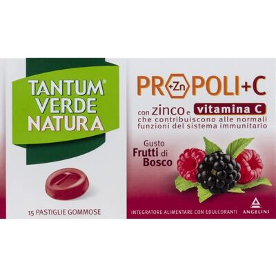 Angelini Tantum Verde Natura Propoli + C - Integratore Immunitario Angelini Tantum Verde Natura Propoli + C - Integratore Immunitario