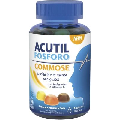 Angelini Fosforo Gommose - Supporto memoria e concentrazione - 50 pezzi Angelini Fosforo Gommose - Supporto memoria e concentrazione - 50 pezzi