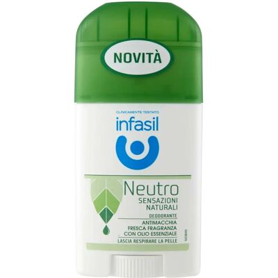 Infasil Neutro Derma Deodorante Stick Naturale - Cura della Pelle Infasil Neutro Derma Deodorante Stick Naturale - Cura della Pelle