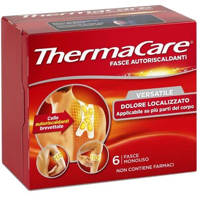 Angelini ThermaCare Fascia Riscaldante - 6 Pezzi - Sollievo Dolore Muscolare Angelini ThermaCare Fascia Riscaldante - 6 Pezzi - Sollievo Dolore Muscolare