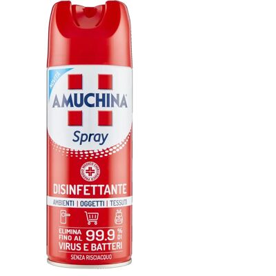 Angelini (A.C.R.A.F.) Spa Amuchina Spray Disinfettante - 400ml - Superfici, Oggetti, Tessuti Angelini (A.C.R.A.F.) Spa Amuchina Spray Disinfettante - 400ml - Superfici, Oggetti, Tessuti