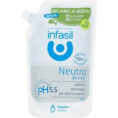 Ricambio Infasil pH 5,5 Sensibile 400ml Ricambio Infasil pH 5,5 Sensibile 400ml