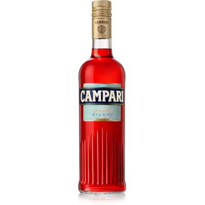 Campari - Liqueur Amer Italien - 25% Vol. - 0,7L - Publicité Campari - Liqueur Amer Italien - 25% Vol. - 0,7L - Publicité