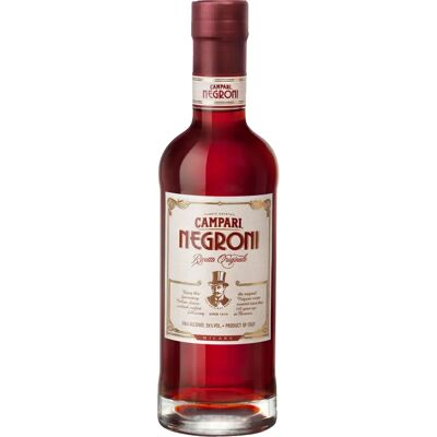 Campari Negroni - Prêt à Déguster - Liqueur - Publicité Campari Negroni - Prêt à Déguster - Liqueur - Publicité