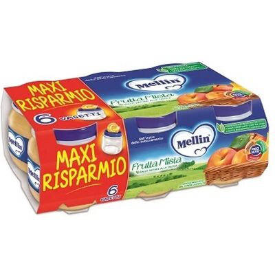 Purée de Fruits pour Bébé Danone Nutricia - Pack de 6 Sans Gluten - Publicité Purée de Fruits pour Bébé Danone Nutricia - Pack de 6 Sans Gluten - Publicité