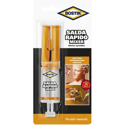 Colla Epoxy Bostik - 24ml, Bicomponente, Forte, Impermeabile Colla Epoxy Bostik - 24ml, Bicomponente, Forte, Impermeabile