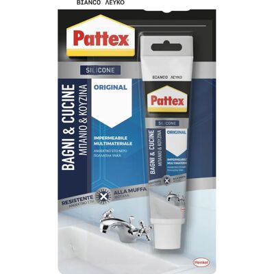 Silicone salle de bain et cuisine Pattex Modèle 2717828 blanc Silicone salle de bain et cuisine Pattex Modèle 2717828 blanc