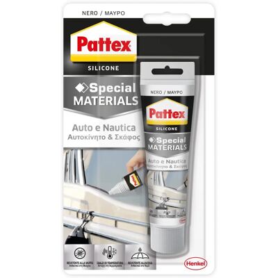 Sigillante Nero Pattex - 50ml per Auto e Nautica Sigillante Nero Pattex - 50ml per Auto e Nautica