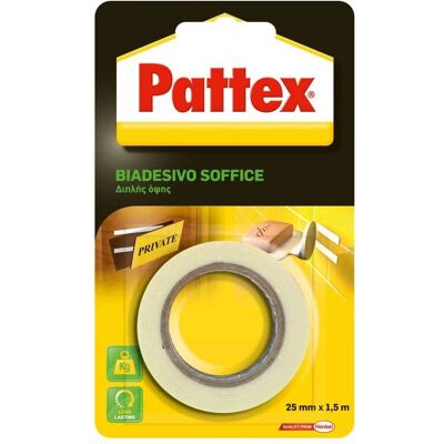 Fita dupla face Henkel Power Fix 25x1.5cm - Cola para bricolage Fita dupla face Henkel Power Fix 25x1.5cm - Cola para bricolage
