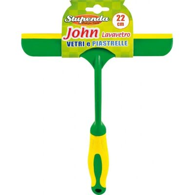 Tecnomat Bricoman John Stupenda 22cm Spolverino per vetri - Glass Squeegee Tecnomat Bricoman John Stupenda 22cm Spolverino per vetri - Glass Squeegee