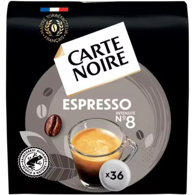 Capsules de café Carte Noire 8 - Jaune - Espresso - Capsules de café - Publicité Capsules de café Carte Noire 8 - Jaune - Espresso - Capsules de café - Publicité