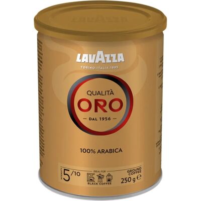 Lavazza Qualità Oro Gemahlener Kaffee - Arabica, 250g Lavazza Qualità Oro Gemahlener Kaffee - Arabica, 250g