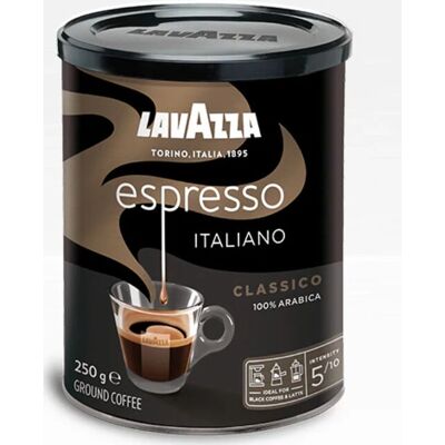 Lavazza Espresso Italiano Classico - Ground Coffee 250g Lavazza Espresso Italiano Classico - Ground Coffee 250g