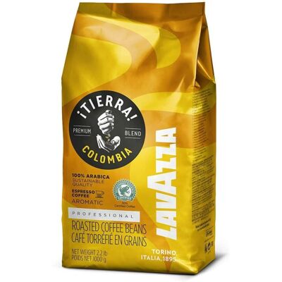 Lavazza Tierra Colombia Espresso Z 1kg - Kaffebønner Lavazza Tierra Colombia Espresso Z 1kg - Kaffebønner