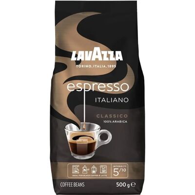 Lavazza Espresso Italiano Classico - 500 g kaffebønner Lavazza Espresso Italiano Classico - 500 g kaffebønner