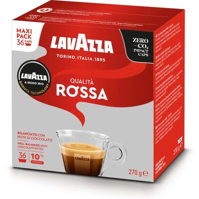 Cialde Lavazza A Modo Mio Espresso Qualità Rossa - Qualitá (36 Cialde) Cialde Lavazza A Modo Mio Espresso Qualità Rossa - Qualitá (36 Cialde)