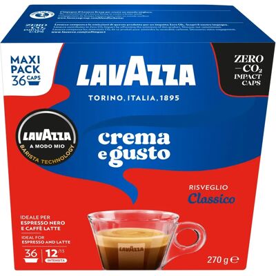 Lavazza - Crema E Gusto - 36 capsules - 10 packs Lavazza - Crema E Gusto - 36 capsules - 10 packs